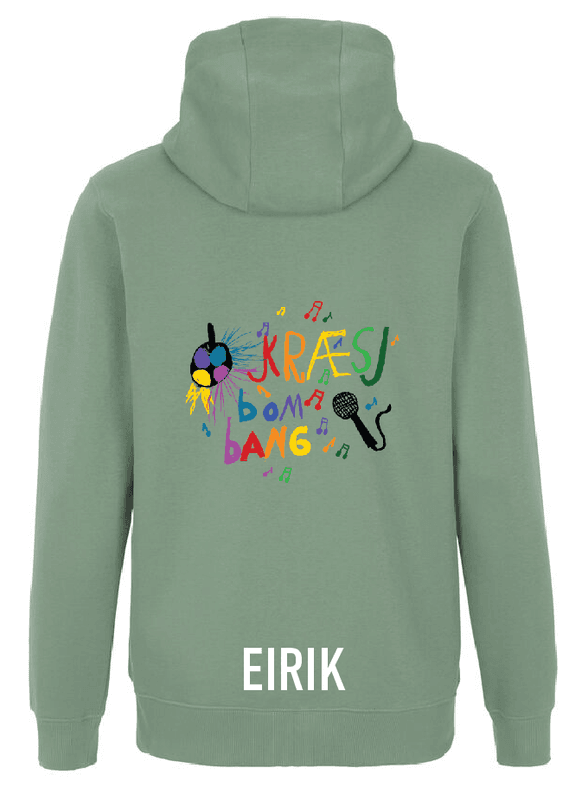 Hettejakke ledere (E, M &V) Unisex Kræsj Bom Bang Askøy